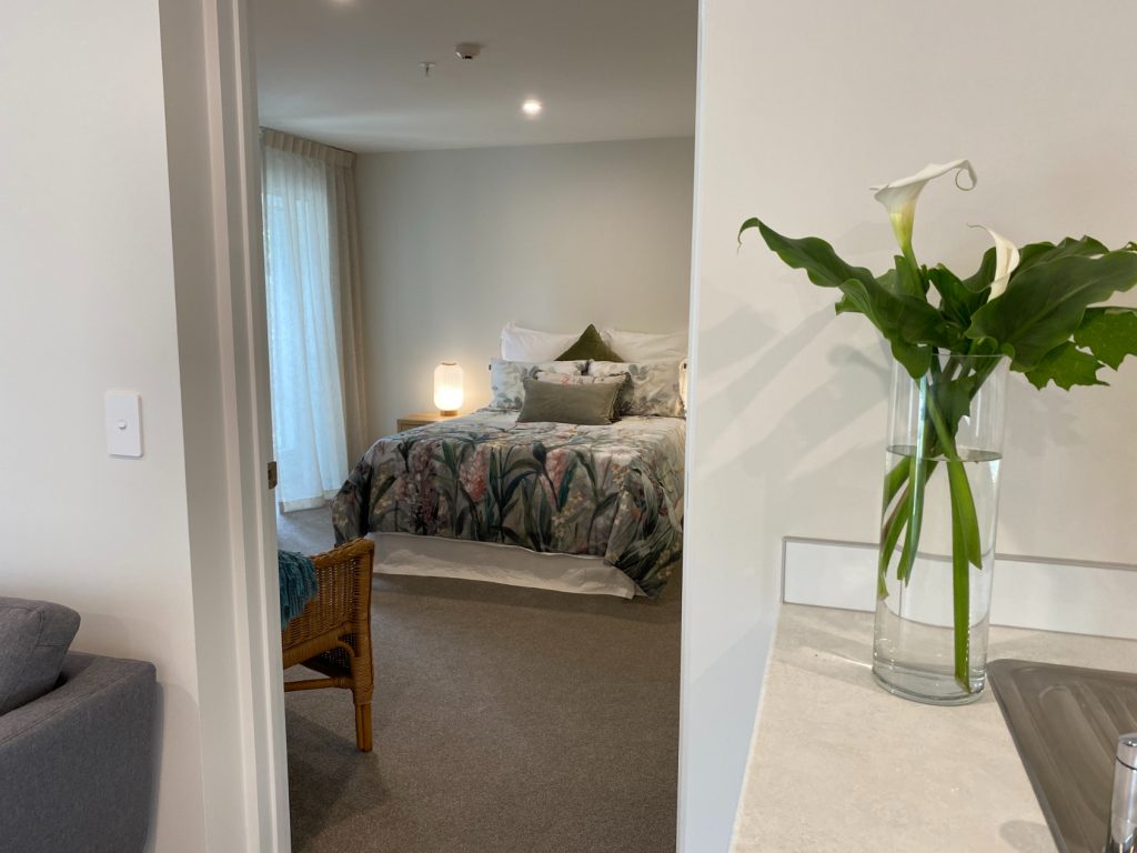 View into Bedroom - Thorrington Village Apartment