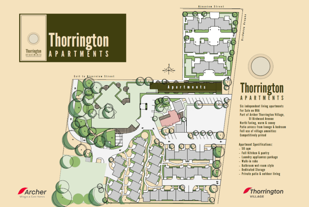 Thorrington Village Site Layout
